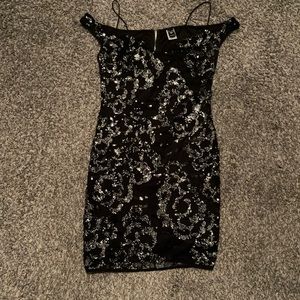 Sequin pattered dress